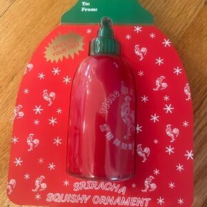 Sriracha Squishy Ornament